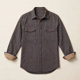 Blue striped