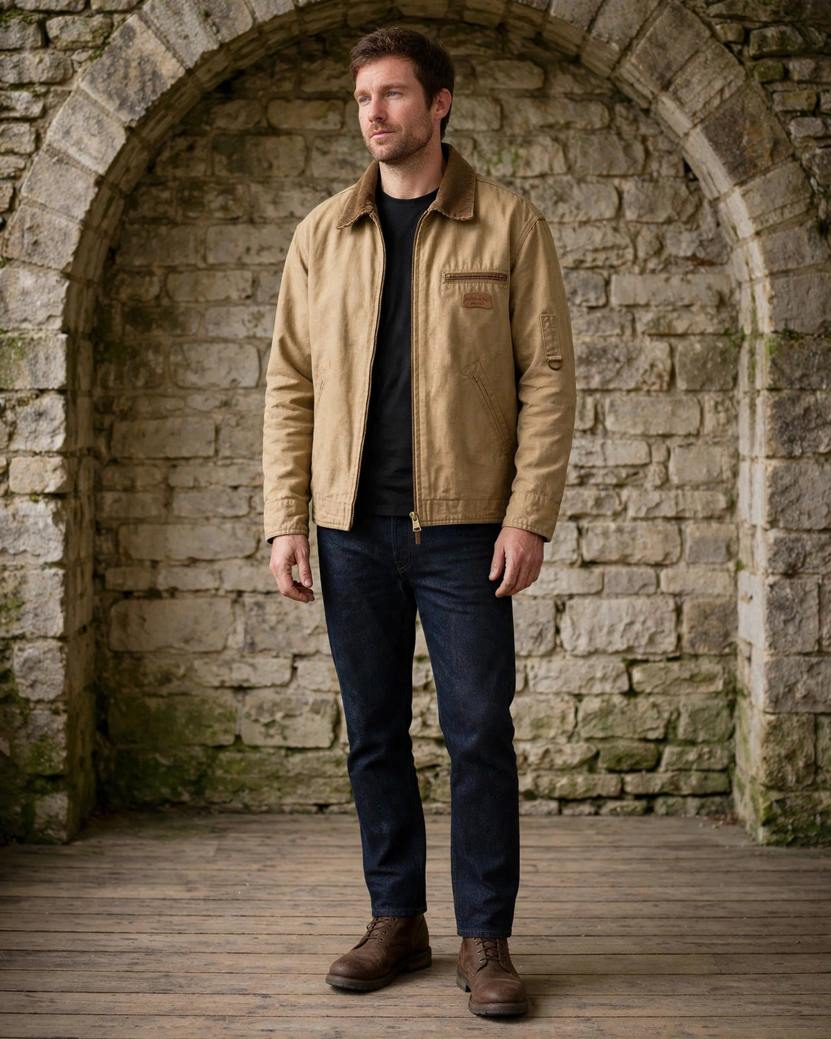 The Detroit Work Jacket - Corduroy Collar