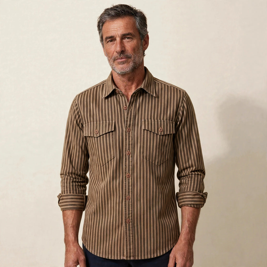 The Dawson Hickory Work Shirt
