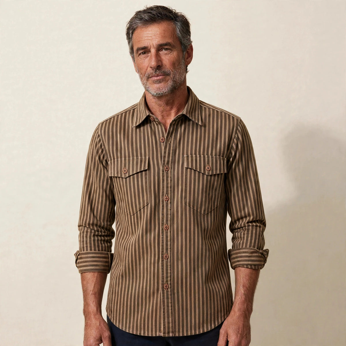 The Dawson Hickory Work Shirt
