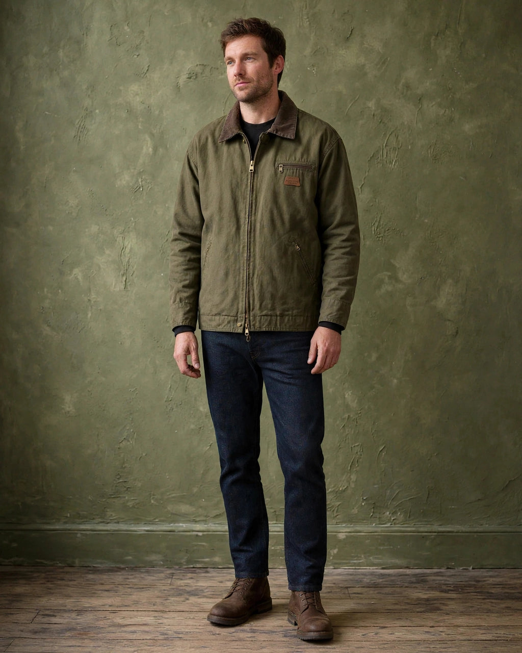 The Detroit Work Jacket - Corduroy Collar