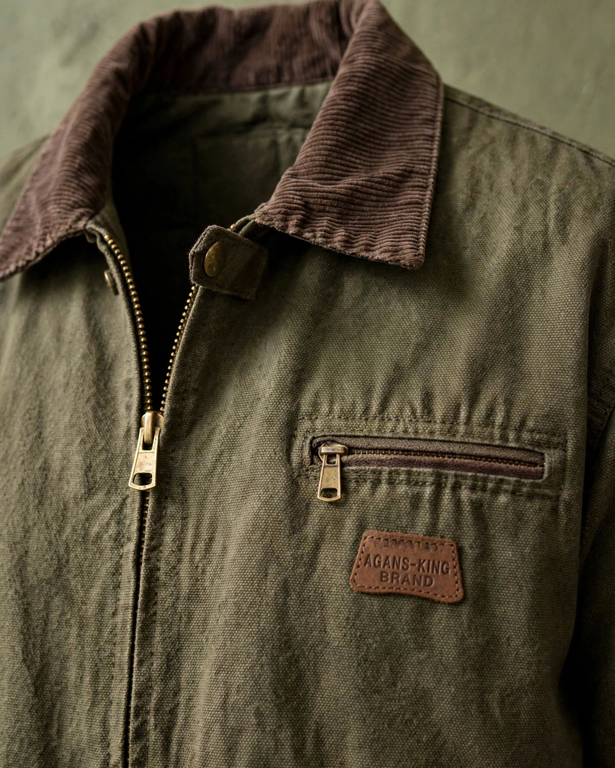 The Detroit Work Jacket - Corduroy Collar